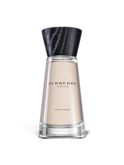 euaden Burberry Touch Woman EDP 100 ml kadın parfümü, ahşap kapaklı şık cam şişe tasarımıyla
