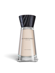 euaden Burberry Touch Woman EDP 100 ml kadın parfümü, ahşap kapaklı şık cam şişe tasarımıyla