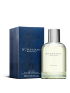 Euaden Burberry Weekend Men 100 ml erkek parfümü ve lacivert desenli kutusu