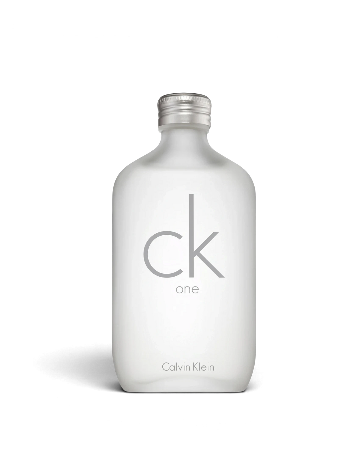 euaden Calvin Klein CK One unisex parfüm, ikonik buzlu cam şişesi ve minimalist tasarımıyla ferahlatıcı bir koku
