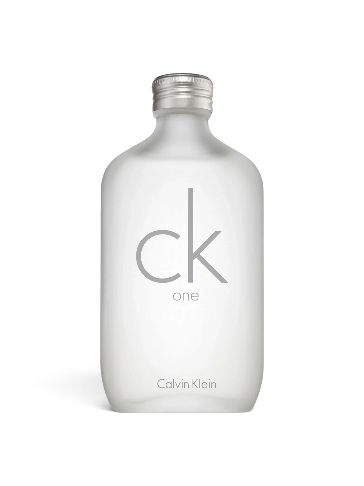 euaden Calvin Klein CK One unisex parfüm, ikonik buzlu cam şişesi ve minimalist tasarımıyla ferahlatıcı bir koku