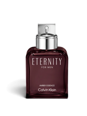 euaden Calvin Klein Eternity Amber Essence erkek parfümü, koyu amber renkli şık cam şişesiyle 100 ml yoğun koku