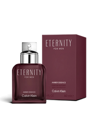 Euaden Calvin Klein Eternity Amber Essence erkek parfümü, koyu bordo cam şişesi ve uyumlu kutusu ile 100 ml
