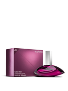 Euaden Calvin Klein Euphoria kadın parfümü, mor cam şişesi ve şık kutu tasarımıyla 100 ml edp