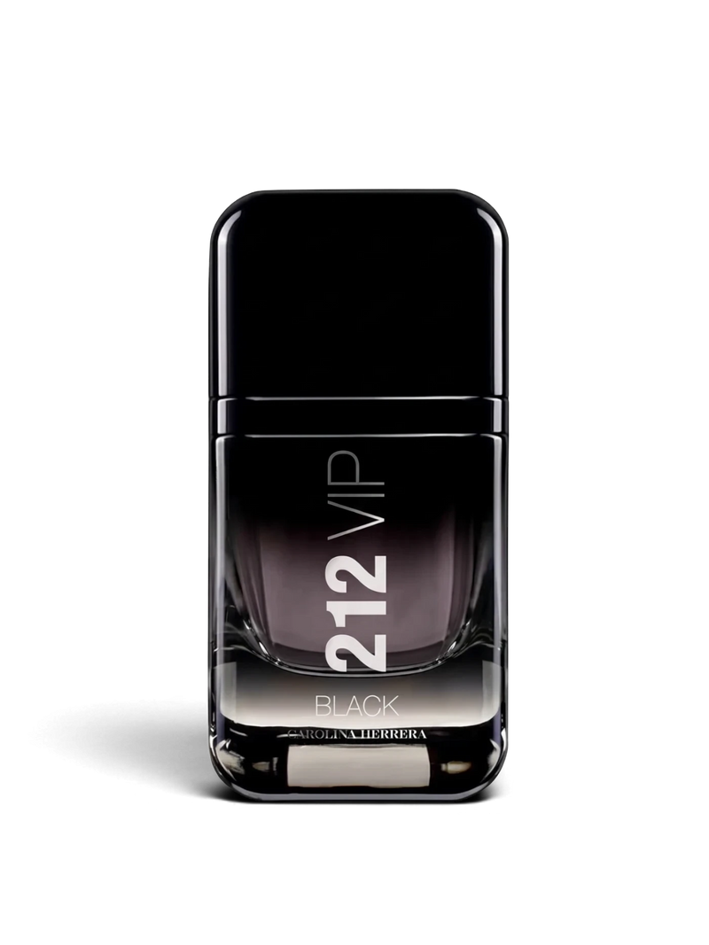 Euaden koleksiyonundan siyah cam şişeli Carolina Herrera 212 VIP Men Black erkek parfümü