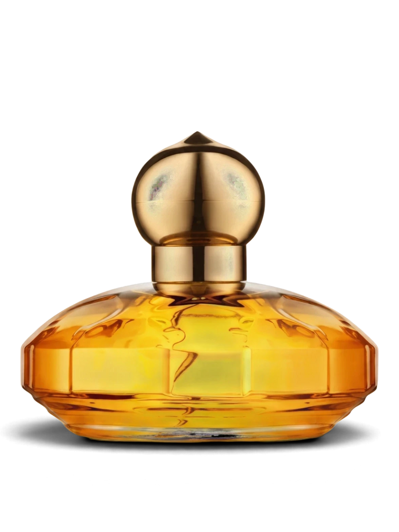 euaden Chopard Casmir kadın parfümü, altın sarısı cam şişesi ve ikonik kubbe kapak tasarımı ile 100 ml EDP