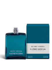 euaden Costume National Secret Woods unisex parfüm, 100 ml cam şişe ve şık kutu tasarımı ile odunsu koku