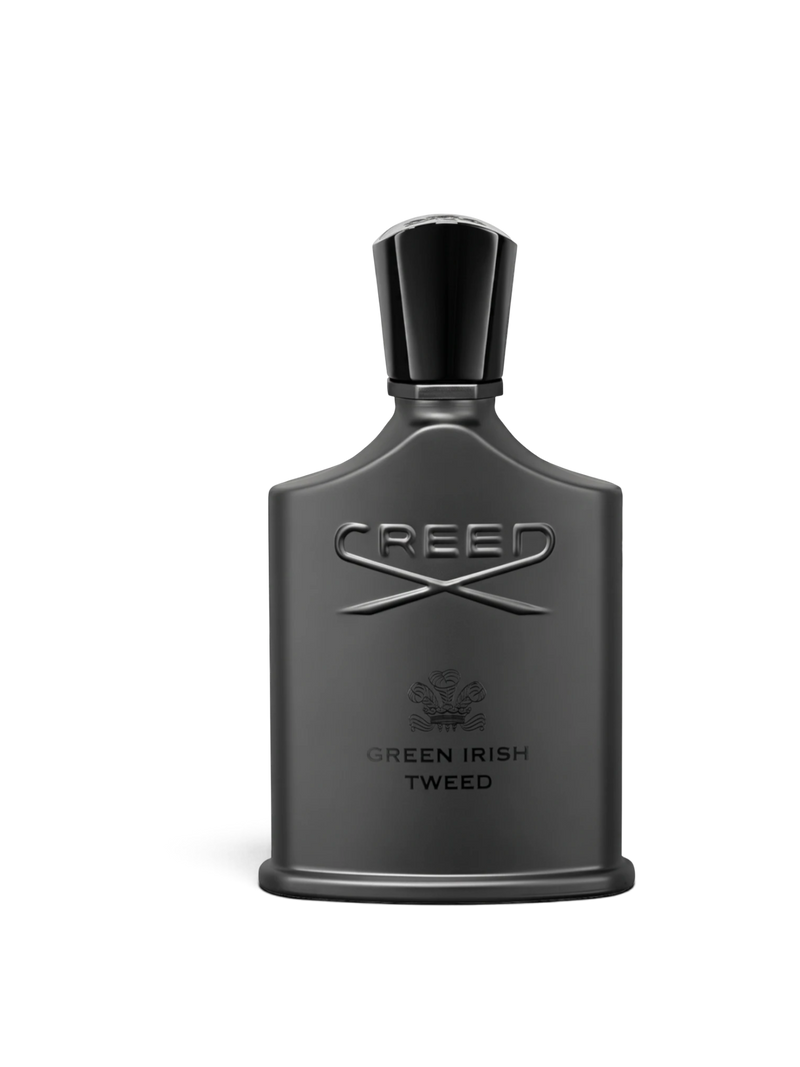 euaden Creed Green Irish Tweed erkek parfümü, 100 ml siyah şişe tasarımı ile zarif ve klasik bir koku deneyimi sunar.
