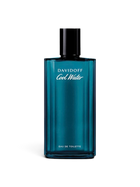 euaden Davidoff Cool Water erkek parfümü, ikonik koyu mavi cam şişesi ve ferah deniz notalarıyla maskülen bir tasarım.