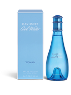 euaden Davidoff Cool Water Woman 100 ml açık mavi cam şişeli ferah ve çiçeksi kadın parfümü