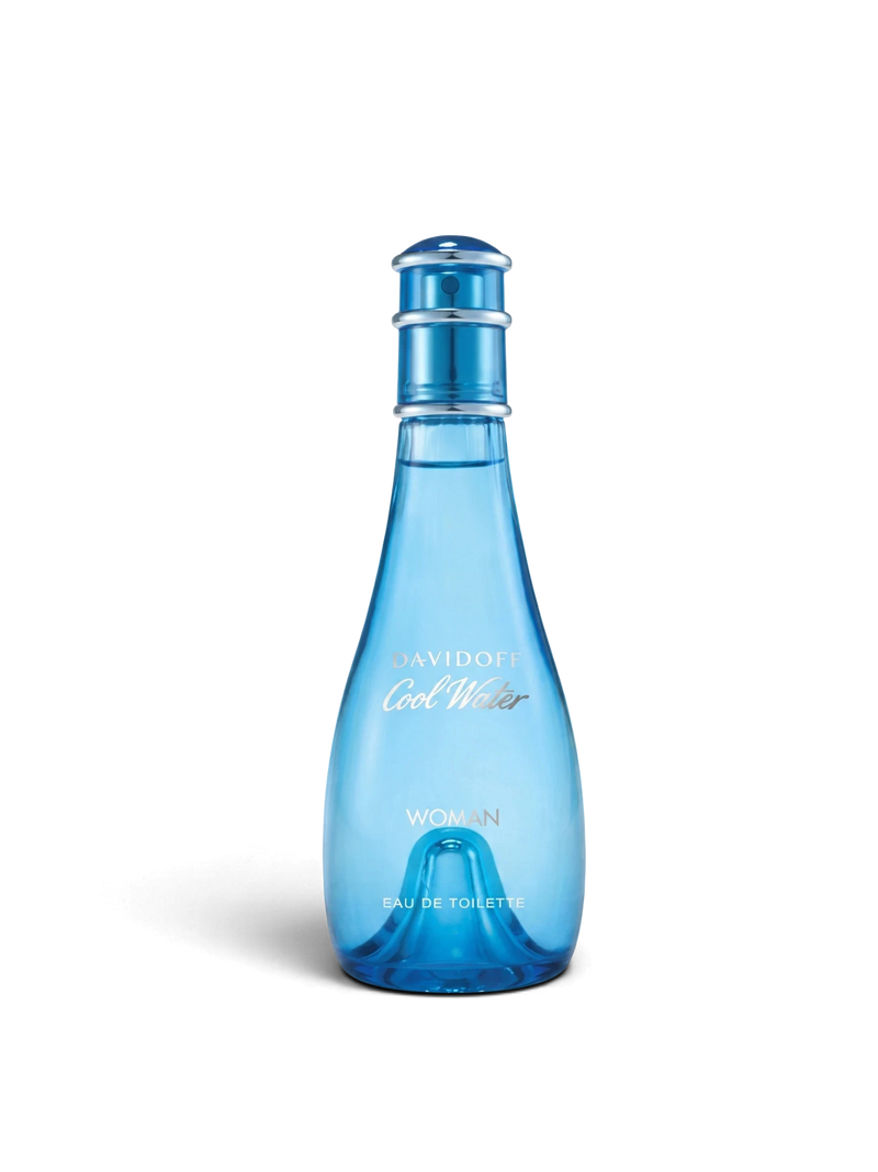 euaden Davidoff Cool Water Woman 100 ml mavi cam şişeli ferah ve çiçeksi kadın parfümü