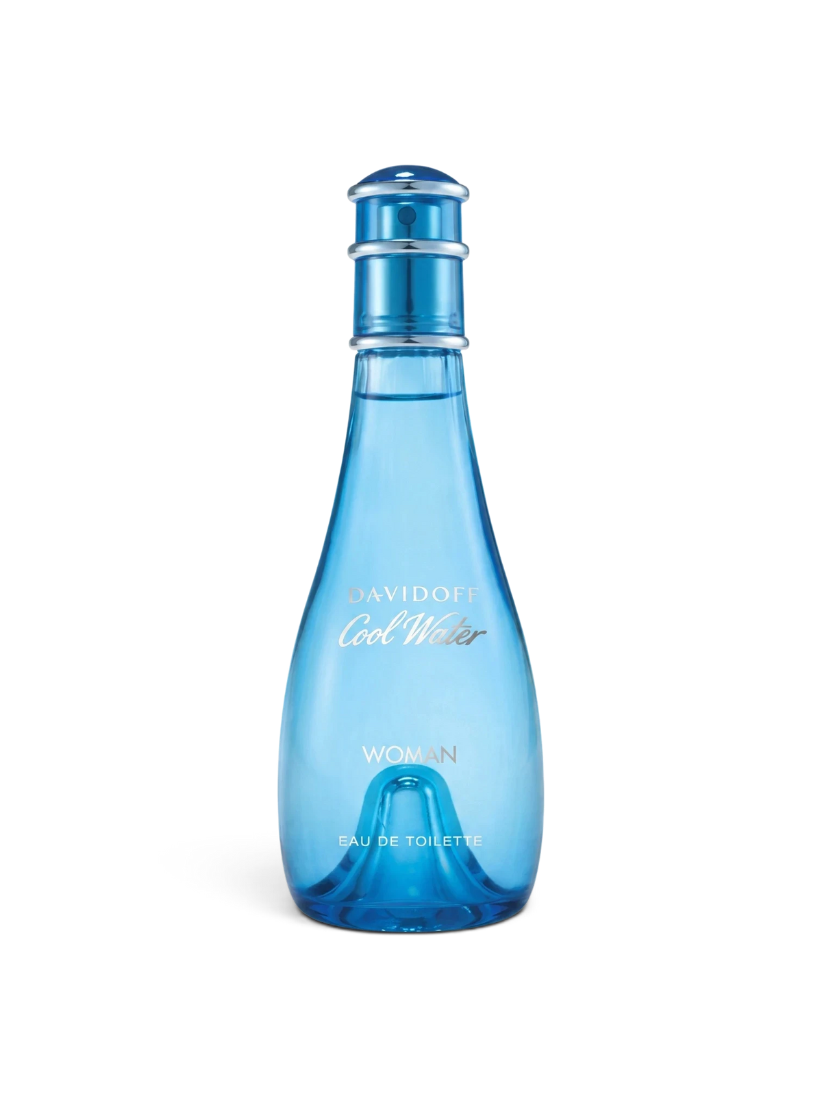 euaden Davidoff Cool Water Woman 100 ml mavi cam şişeli ferah ve çiçeksi kadın parfümü