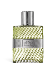 euaden Dior Eau Sauvage erkek parfümü, 100 ml şık cam şişesi ve gümüş detaylı ikonik tasarımıyla