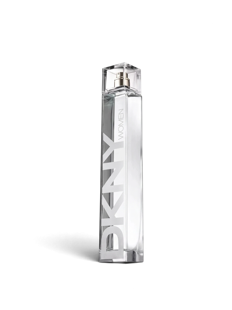 euaden DKNY Woman EDT, uzun şeffaf cam şişeli, modern ve ferah kadın parfümü