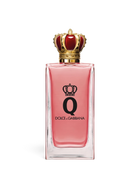 euaden DOLCE & GABBANA Q Intense kadın parfümü, taç kapaklı şık cam şişe tasarımıyla 100 ml EDP