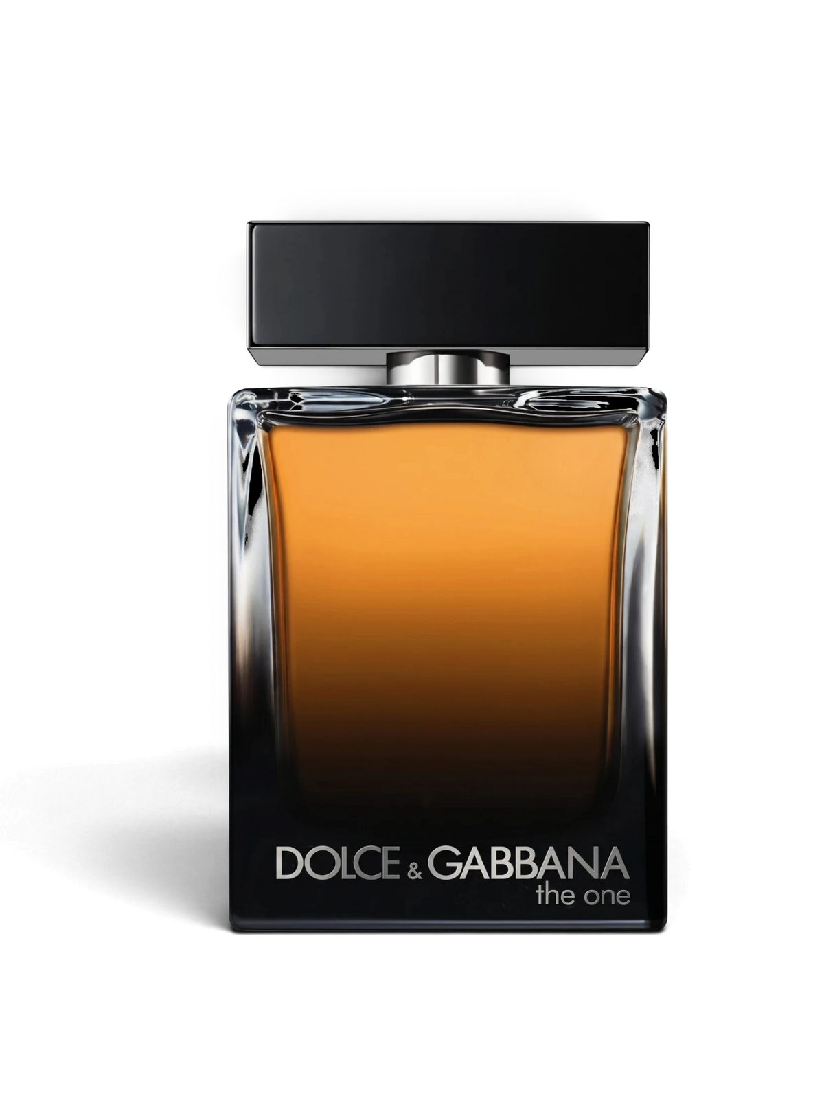 euaden Dolce & Gabbana The One erkek parfümü, kehribar rengi cam şişesi ve siyah kapağı ile 100 ml EDP