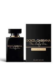 euaden Dolce & Gabbana The Only One Intense kadın parfümü, şık siyah şişesi ve uyumlu siyah kutusu ile