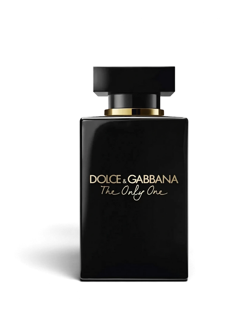 euaden Dolce & Gabbana The Only One Intense kadın parfümü, şık siyah cam şişesi ve altın detaylarıyla 100 ml EDP