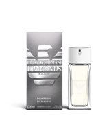 euaden Emporio Armani Diamonds Men 50 ml erkek parfümü, gümüş kutusu ve şık cam şişesiyle modern bir tasarım sunuyor.