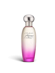 euaden Estée Lauder Pleasures Intense kadın parfümü, pembe ve şeffaf geçişli zarif cam şişesiyle çiçeksi koku.
