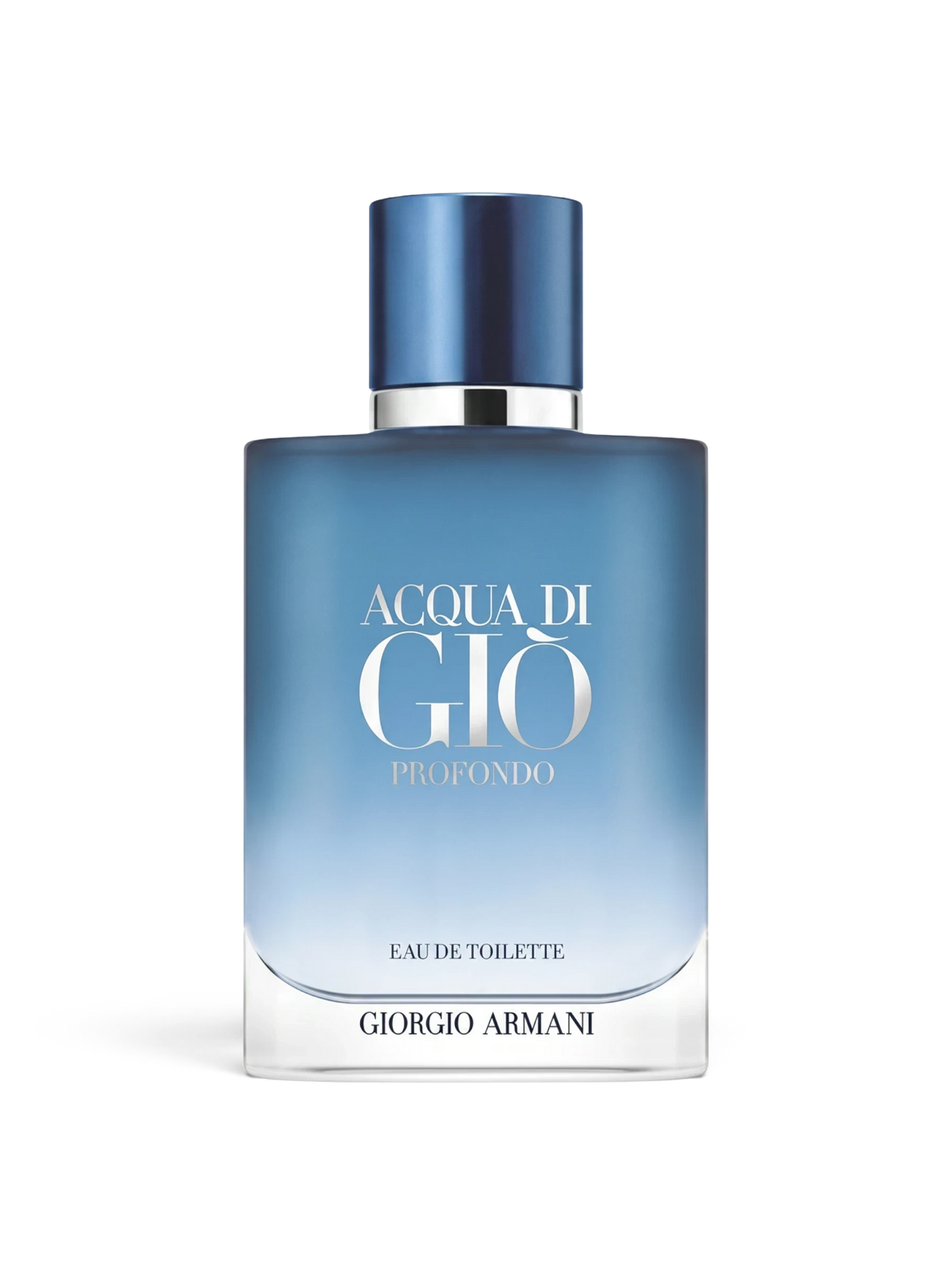 euaden Giorgio Armani Acqua Di Gio Profondo erkek parfümü, okyanus mavisi degrade cam şişesiyle 100 ml EDT