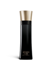 euaden Giorgio Armani Code EDP erkek parfümü, şık siyah şişesi ve altın rengi kapağıyla modern maskülen tasarımı