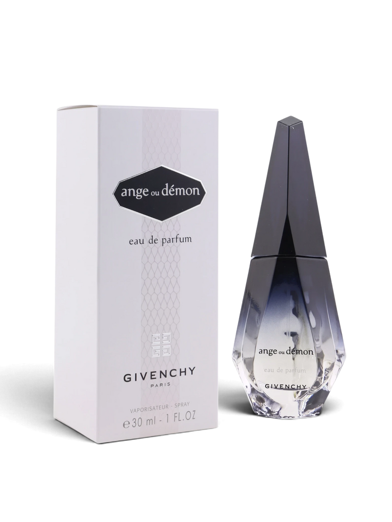 Euaden GIVENCHY Ange Ou Demon EDP 100 ml kadın parfümü, kristal kesimli şık şişesi ve beyaz kutusu ile