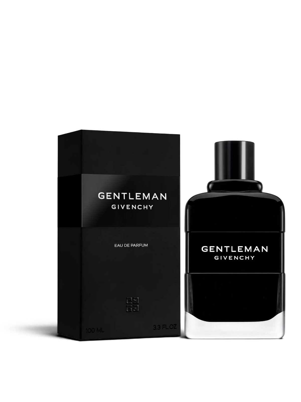 euaden Givenchy Gentleman EDP 100 ml erkek parfümü, şık siyah şişesi ve kutusuyla sofistike bir koku deneyimi sunar.