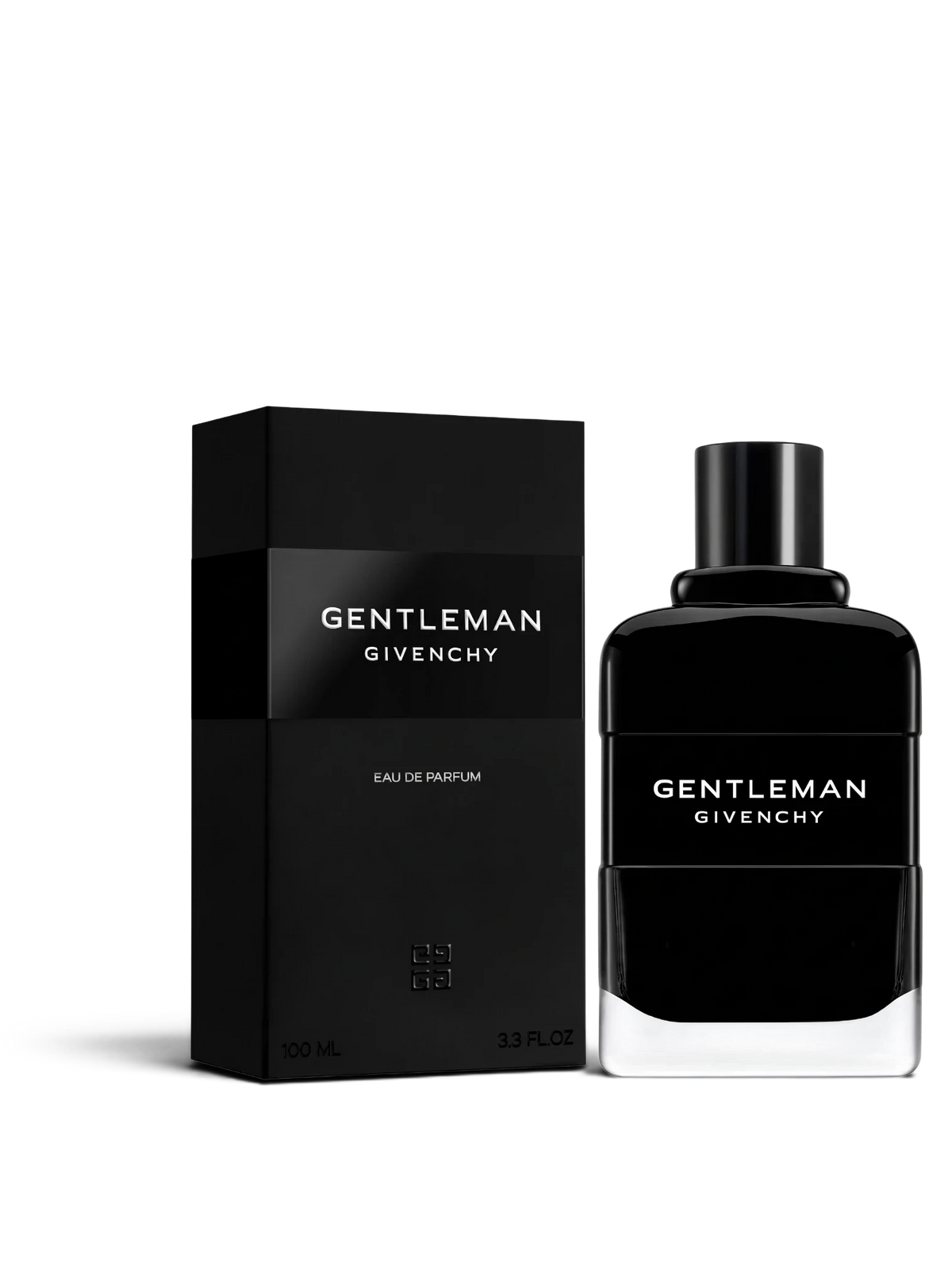 euaden Givenchy Gentleman EDP 100 ml erkek parfümü, şık siyah şişesi ve kutusuyla sofistike bir koku deneyimi sunar.