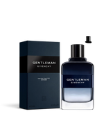 euaden Givenchy Gentleman Intense erkek parfümü 100 ml lacivert cam şişe ve kutu tasarımı
