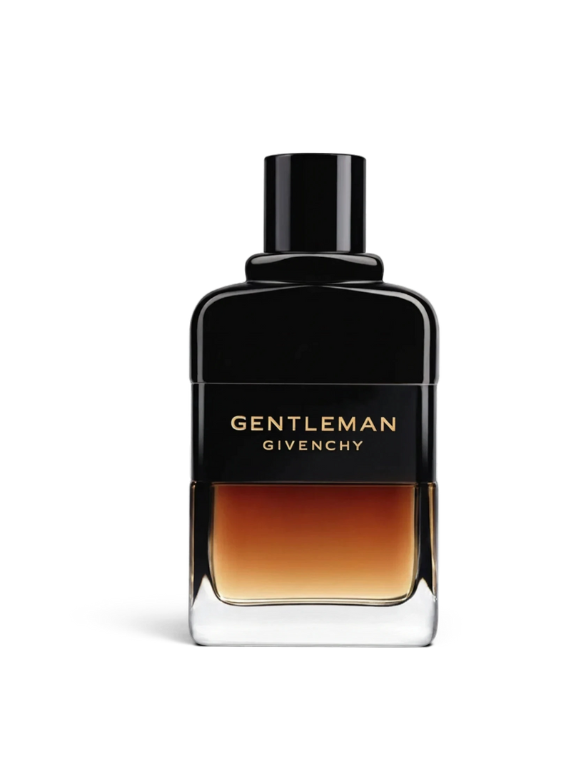 euaden Givenchy Gentleman Reserve Privee erkek parfümü, kehribar renkli cam şişesi ve siyah kapağı ile 100 ml EDP