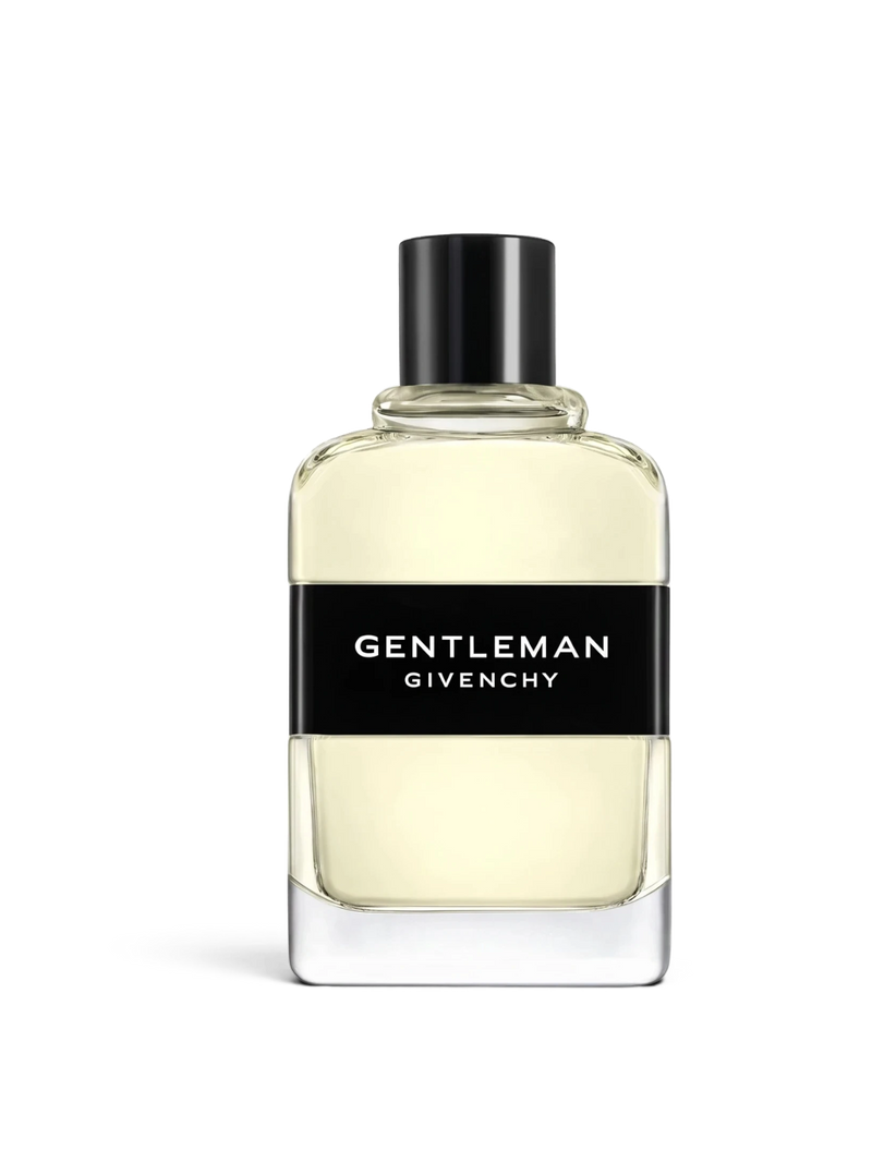 euaden Givenchy Gentlemen 100 ml erkek parfümü, şık cam şişesi ve siyah etiketiyle modern ve odunsu bir koku.