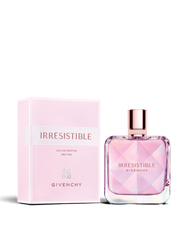 euaden GIVENCHY Irresistible Nectar 50 ml kadın parfümü, pembe kutusu ve geometrik kesimli şık cam şişesiyle