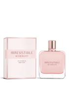 euaden Givenchy Irresistible Rose Velvet kadın parfümü, şık pembe cam şişesi ve uyumlu kutu tasarımı ile.