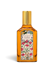 euaden Gucci Flora Gorgeous Orchid Intense sarı cam şişeli, ikonik çiçek desenli 100 ml kadın parfümü