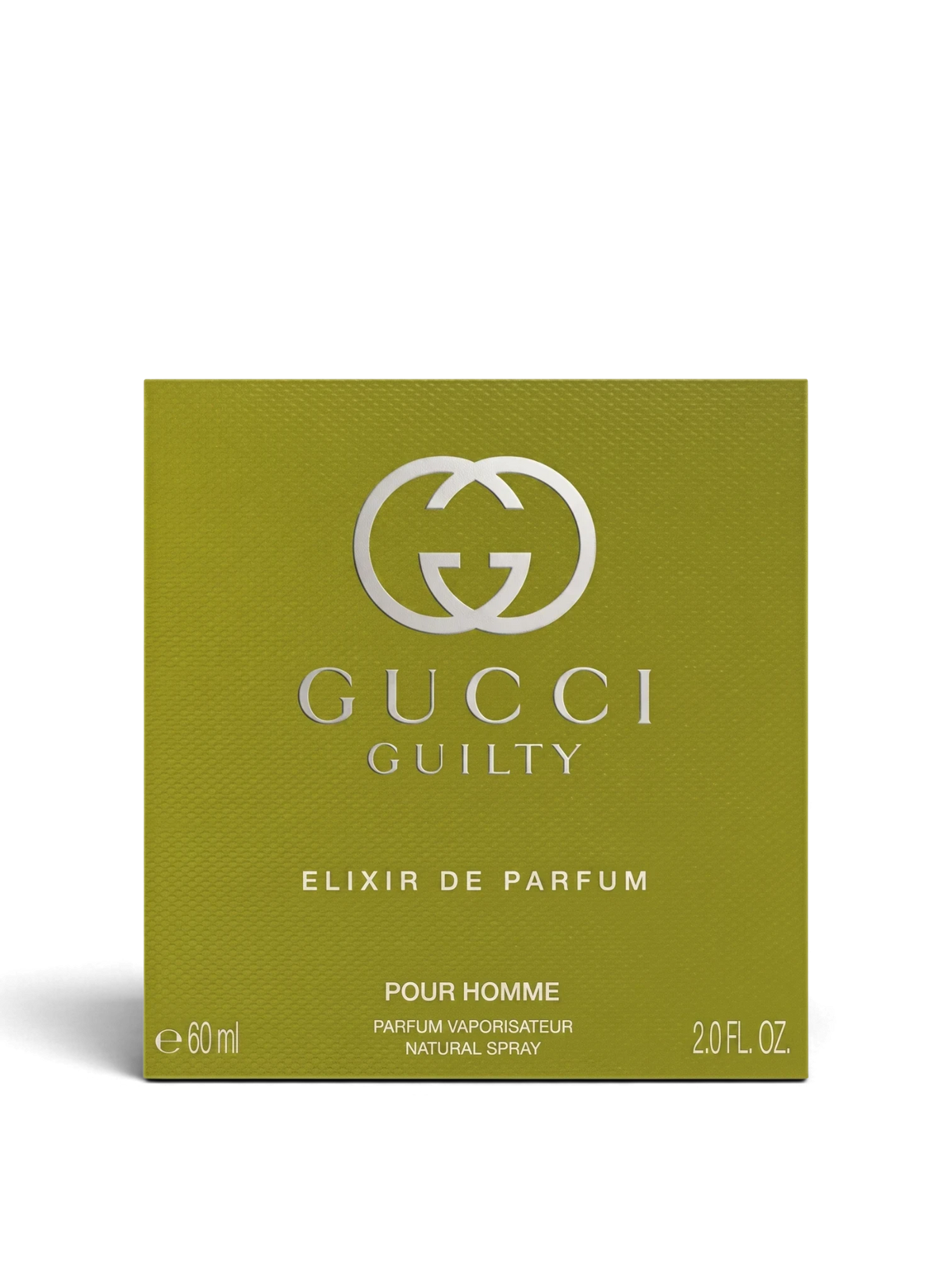 euaden Gucci Guilty Elixir de Parfum Pour Homme 60 ml erkek parfümü yeşil kutu tasarımı