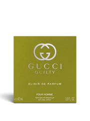 euaden Gucci Guilty Elixir de Parfum Pour Homme 60 ml erkek parfümü yeşil kutu tasarımı