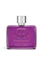 euaden Gucci Guilty Elixir de Parfum Pour Femme 60 ml mor cam şişeli lüks kadın parfümü