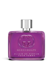 euaden Gucci Guilty Elixir de Parfum Pour Femme 60 ml mor cam şişeli lüks kadın parfümü