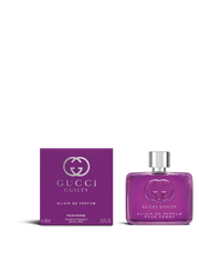 euaden Gucci Guilty Elixir de Parfum Pour Femme 60 ml mor cam şişe ve kutusu