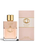 euaden GUESS Iconic Woman 100 ml EDP parfüm, şık pembe kutusu ve altın detaylı cam şişesi ile zarif kadın kokusu