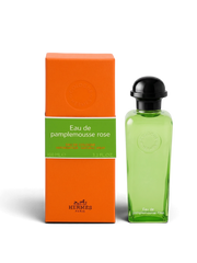 euaden HERMÈS Eau de Pamplemousse Rose 100 ml unisex kolonya, turuncu kutusu ve yeşil cam şişesiyle zarif bir sunumda.