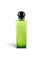 euaden HERMÈS Eau de Pamplemousse Rose unisex parfüm, yeşil cam şişesi ve siyah kapağı ile zarif bir tasarım sunuyor.