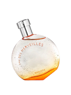 euaden HERMÈS Eau des Merveilles EDT 100 ml parfüm, yıldız desenli yuvarlak cam şişesi ve amber tonlarıyla