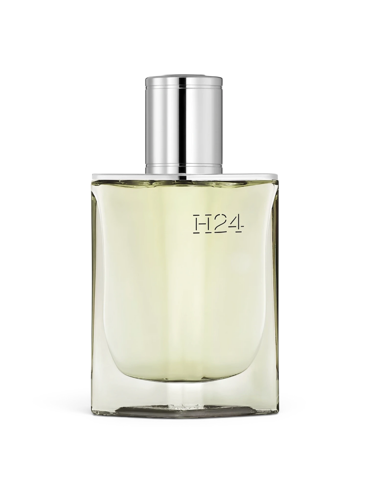 euaden Hermès H24 erkek parfümü, 100 ml şık cam şişesi ve metalik kapak tasarımı ile modern odunsu koku