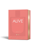 euaden HUGO BOSS Boss Alive kadın parfümü, şık pembe kutu tasarımı ve altın detaylı ambalajı ile 50 ml EDP