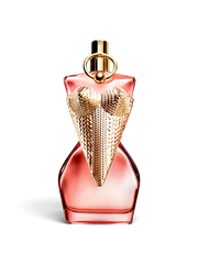 euaden Jean Paul Gaultier Divine Couture kadın parfümü, ikonik altın korse detaylı pembe cam şişe tasarımı