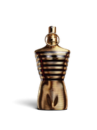 euaden Jean Paul Gaultier Le Male Elixir erkek parfümü, altın rengi çizgili ikonik gövde tasarımıyla