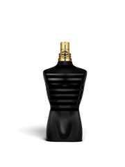 Euaden Jean Paul Gaultier Le Male Le Parfum erkek parfümü, siyah gövdeli ve altın detaylı ikonik şişe tasarımı.