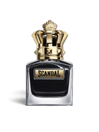 euaden Jean Paul Gaultier Scandal Pour Homme Le Parfum, taç kapaklı siyah cam şişede erkek parfümü